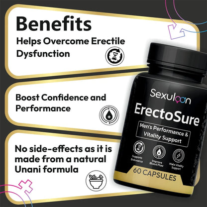 Erectosure Men's Herbal Wellness Capsules