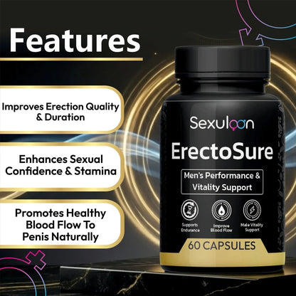 Erectosure Men's Herbal Wellness Capsules